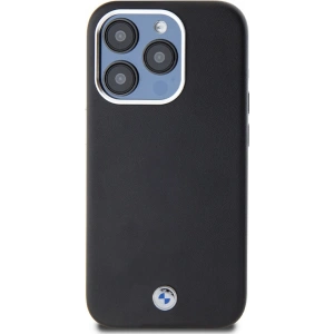 Hurtownia GSM - Etui BMW BMHMP15L23PUFWK Apple iPhone 15 Pro Signature Wrapped Metal MagSafe czarny/black - BMW651 - {ean13} - Hurt