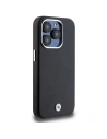 Wholesale BMW BMHMP15L23PUFWK Apple iPhone 15 Pro Signature Wrapped Metal MagSafe black - BMW651 - {ean13} - Hurt