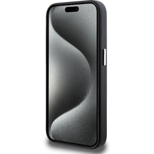 Hurtownia GSM - Etui BMW BMHMP15L23PUFWK Apple iPhone 15 Pro Signature Wrapped Metal MagSafe czarny/black - BMW651 - {ean13} - Hurt