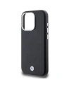 Hurtownia GSM - Case BMW BMHMP15L23PUFWK Apple iPhone 15 Pro Signature Wrapped Metal MagSafe schwarz/black - BMW651 - {ean13} - Hurt