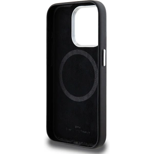 Hurtownia GSM - Etui BMW BMHMP15L23PUFWK Apple iPhone 15 Pro Signature Wrapped Metal MagSafe czarny/black - BMW651 - {ean13} - Hurt