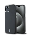 Etui BMW BMHMP15M23PUFWK Apple iPhone 15 Plus / 14 Plus Signature Wrapped Metal MagSafe negru/black