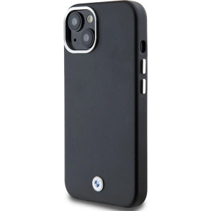 Hurtownia GSM - Etui BMW BMHMP15M23PUFWK Apple iPhone 15 Plus / 14 Plus Signature Wrapped Metal MagSafe negru/black - BMW652 - {ean13} - Hurt