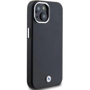 Hurtownia GSM - Etui BMW BMHMP15M23PUFWK Apple iPhone 15 Plus / 14 Plus Signature Wrapped Metal MagSafe czarny/black - BMW652 - {ean13} - Hurt