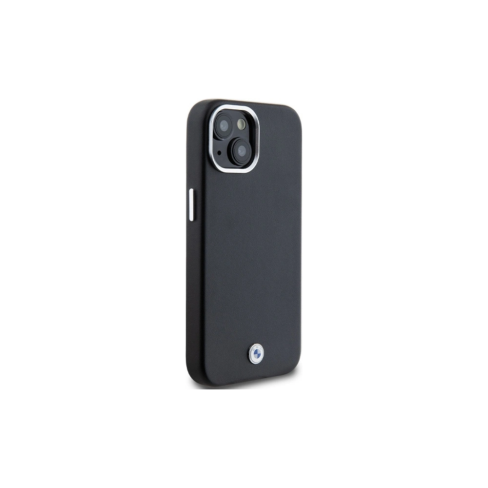 Hurtownia GSM - Etui BMW BMHMP15M23PUFWK Apple iPhone 15 Plus / 14 Plus Signature Wrapped Metal MagSafe černý/black - BMW652 - {ean13} - Hurt