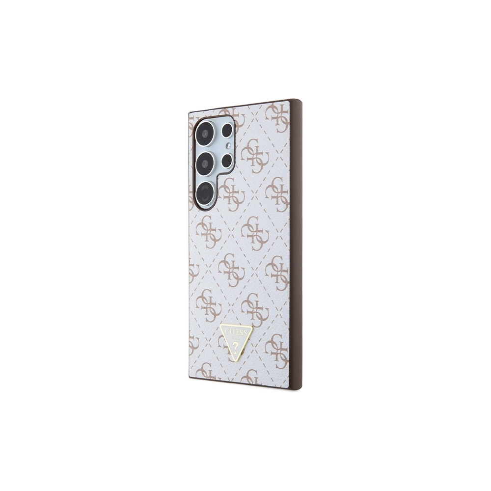 Hurtownia GSM - Etui Guess GUHCS24LPG4GPH Samsung Galaxy S24 Ultra hardcase 4G Triangle biały/white - GUE3339 - {ean13} - Hurt