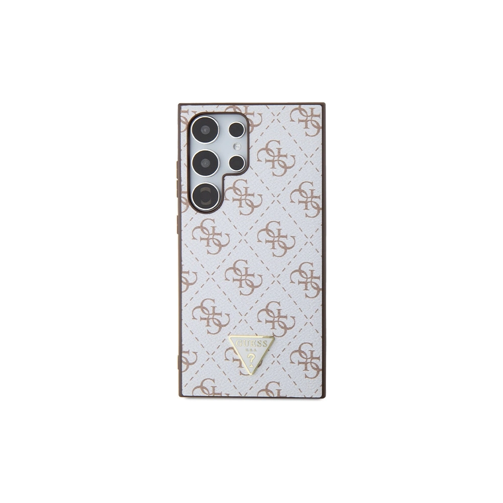 Hurtownia GSM - Case Guess GUHCS24LPG4GPH Samsung Galaxy S24 Ultra Hardcase 4G Triangle weiß/white - GUE3339 - {ean13} - Hurt
