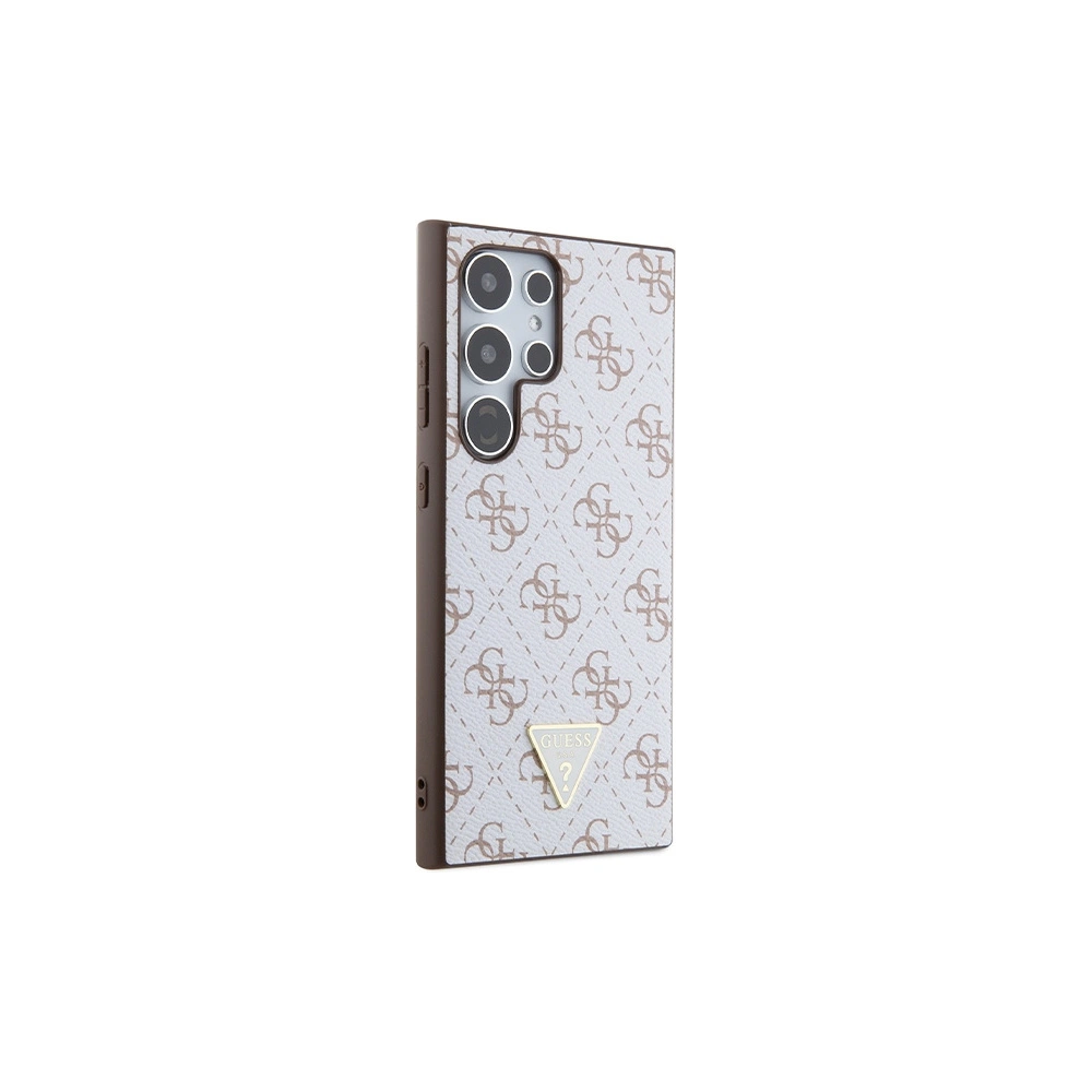 Hurtownia GSM - Etui Guess GUHCS24LPG4GPH Samsung Galaxy S24 Ultra hardcase 4G Triangle biały/white - GUE3339 - {ean13} - Hurt