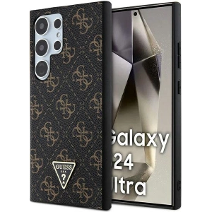 Hurtownia GSM - Etui Guess GUHCS24LPG4GPK Samsung Galaxy S24 Ultra hardcase 4G Triangle czarny/black - GUE3340 - {ean13} - Hurt