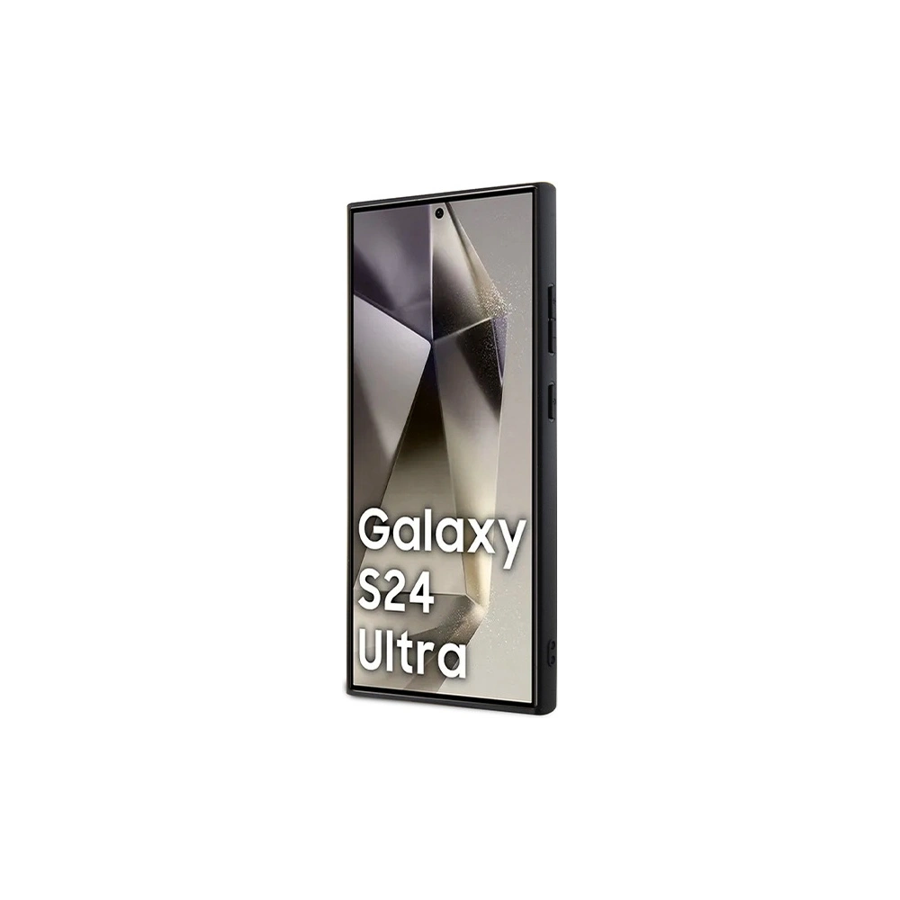 Wholesale Guess GUHCS24LPG4GPK Samsung Galaxy S24 Ultra hardcase 4G Triangle black - GUE3340 - {ean13} - Hurt