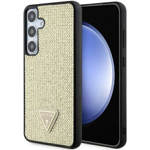 Hurtownia GSM - Etui Guess GUHCS24MHDGPPD Samsung Galaxy S24+ Plus kemény tok Rhinestone Triangle arany/złoty - GUE3341 - {ean13} - Hurt