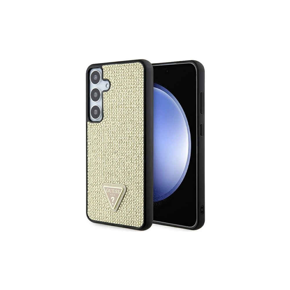 Hurtownia GSM - Etui Guess GUHCS24MHDGPPD Samsung Galaxy S24+ Plus hardcase Rhinestone Triangle aurie/gold - GUE3341 - {ean13} - Hurt