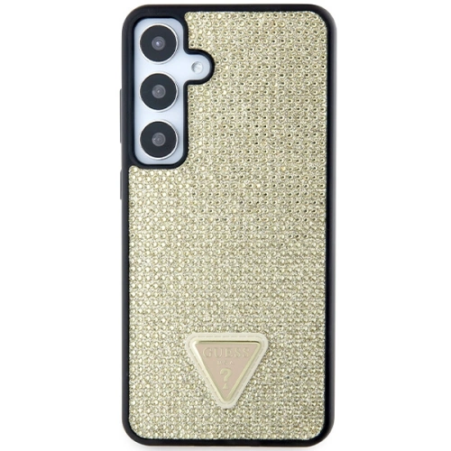 Etui Guess GUHCS24MHDGPPD Samsung Galaxy S24+ Plus hardcase Rhinestone Triangle złoty/gold