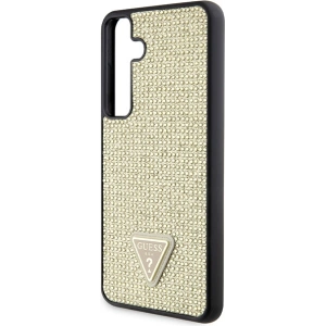 Wholesale Guess GUHCS24MHDGPPD Samsung Galaxy S24+ Plus hardcase Rhinestone Triangle gold - GUE3341 - {ean13} - Hurt