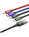 Hurtownia GSM - Kabel USB Baseus Fast 4w1 USB-C / Lightning / 2x Micro 3,5A 1,2m (czarny) - BSU636BLK - {ean13} - Hurt