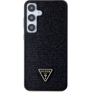 Wholesale Guess GUHCS24MHDGPPK Samsung Galaxy S24+ Plus hardcase Rhinestone Triangle black - GUE3342 - {ean13} - Hurt