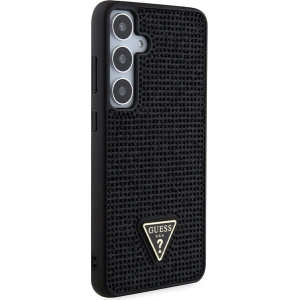 Wholesale Guess GUHCS24MHDGPPK Samsung Galaxy S24+ Plus hardcase Rhinestone Triangle black - GUE3342 - {ean13} - Hurt