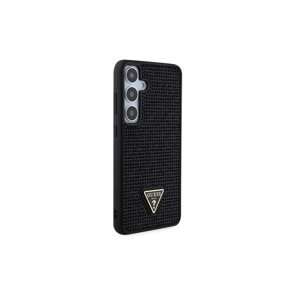 Wholesale Guess GUHCS24MHDGPPK Samsung Galaxy S24+ Plus hardcase Rhinestone Triangle black - GUE3342 - {ean13} - Hurt