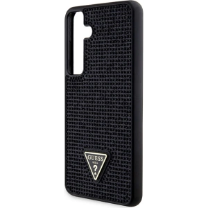 Wholesale Guess GUHCS24MHDGPPK Samsung Galaxy S24+ Plus hardcase Rhinestone Triangle black - GUE3342 - {ean13} - Hurt