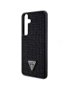 Wholesale Guess GUHCS24MHDGPPK Samsung Galaxy S24+ Plus hardcase Rhinestone Triangle black - GUE3342 - {ean13} - Hurt