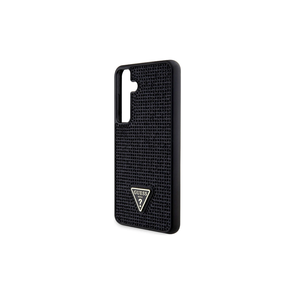 Wholesale Guess GUHCS24MHDGPPK Samsung Galaxy S24+ Plus hardcase Rhinestone Triangle black - GUE3342 - {ean13} - Hurt