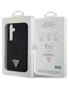 Wholesale Guess GUHCS24MHDGPPK Samsung Galaxy S24+ Plus hardcase Rhinestone Triangle black - GUE3342 - {ean13} - Hurt