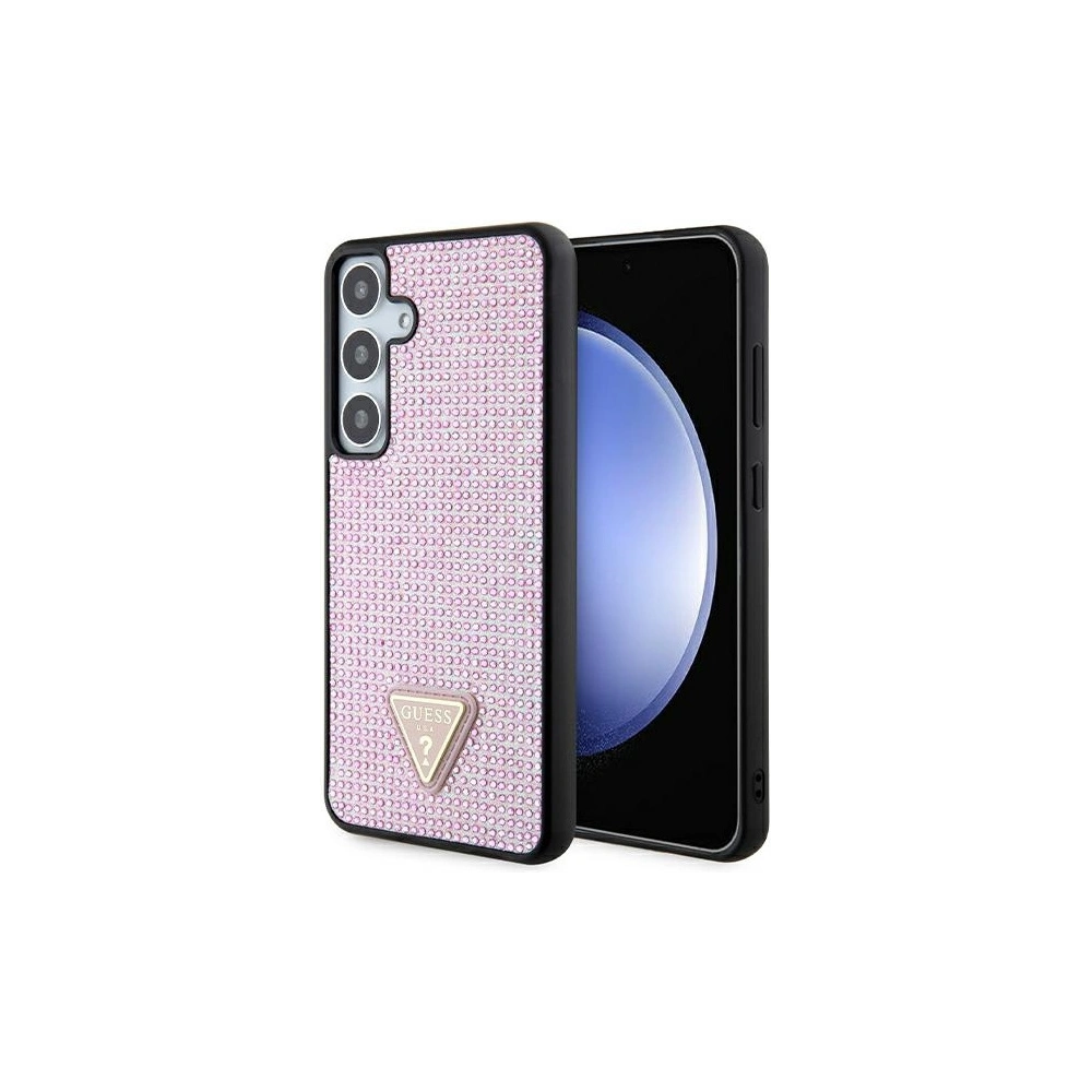 Hurtownia GSM - Etui Guess GUHCS24MHDGPPP Samsung Galaxy S24+ Plus hardcase Rhinestone Triangle růžový/pink - GUE3343 - {ean13} - Hurt