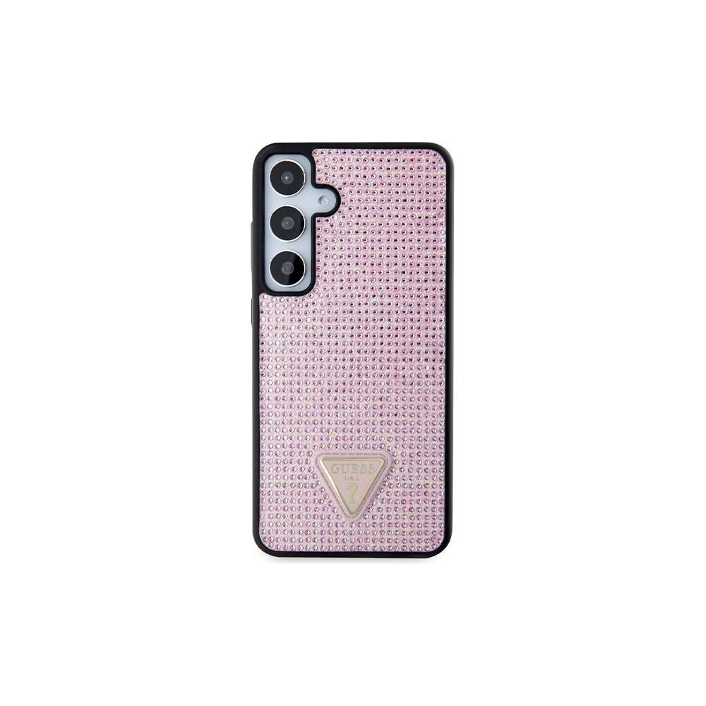 Hurtownia GSM - Etui Guess GUHCS24MHDGPPP Samsung Galaxy S24+ Plus hardcase Rhinestone Triangle růžový/pink - GUE3343 - {ean13} - Hurt