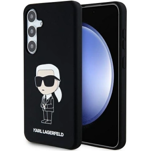 Hurtownia GSM - Etui Karl Lagerfeld KLHCS24MSNIKBCK Samsung Galaxy S24+ Plus keménytok Szilikon Ikonik fekete/black - KLD1914 - {ean13} - Hurt