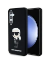 Etui Karl Lagerfeld KLHCS24MSNIKBCK Samsung Galaxy S24+ Plus hardcase Silicon Ikonik negru/black