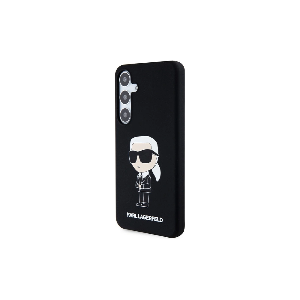 Hurtownia GSM - Etui Karl Lagerfeld KLHCS24MSNIKBCK Samsung Galaxy S24+ Plus hardcase silikonový Ikonik černý/black - KLD1914 - {ean13} - Hurt