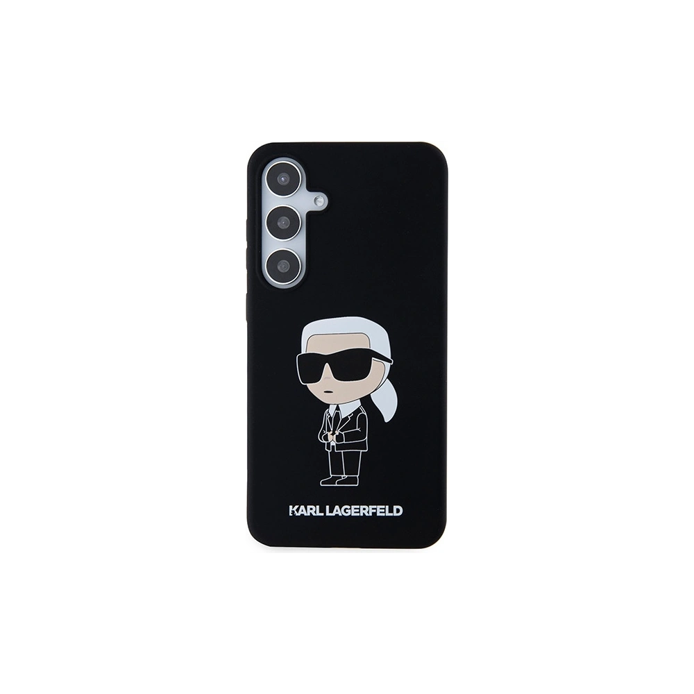 Hurtownia GSM - Etui Karl Lagerfeld KLHCS24MSNIKBCK Samsung Galaxy S24+ Plus hardcase silikonový Ikonik černý/black - KLD1914 - {ean13} - Hurt