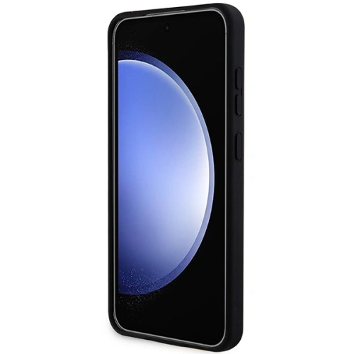 Etui Karl Lagerfeld KLHCS24MSNIKBCK Samsung Galaxy S24+ Plus hardcase Silicone Ikonik czarny/black