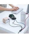 Hurtownia GSM - Kabel USB Baseus Fast 4w1 USB-C / Lightning / 2x Micro 3,5A 1,2m (czarny) - BSU636BLK - {ean13} - Hurt