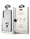 Hurtownia GSM - Etui Karl Lagerfeld KLHCS24SGCNPSG Samsung Galaxy S24 hardcase Fixed Glitter Ikonik Logo Metal Pin argintiu/silver - KLD1915 - {ean13} - Hurt