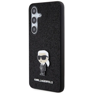 Hurtownia GSM - Etui Karl Lagerfeld KLHCS24SGKNPSK Samsung Galaxy S24 hardcase Fixed Glitter Ikonik Logo Metal Pin černý/black - KLD1916 - {ean13} - Hurt
