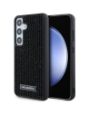 Etui Karl Lagerfeld KLHCS24SHDSPRK Samsung Galaxy S24 hardcase Rhinestone Metal Logo negru/black