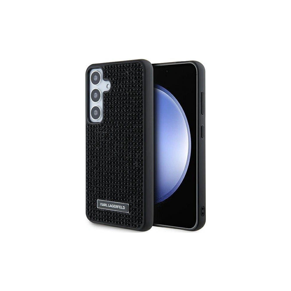 Hurtownia GSM - Etui Karl Lagerfeld KLHCS24SHDSPRK Samsung Galaxy S24 hardcase Rhinestone Metal Logo negru/black - KLD1917 - {ean13} - Hurt