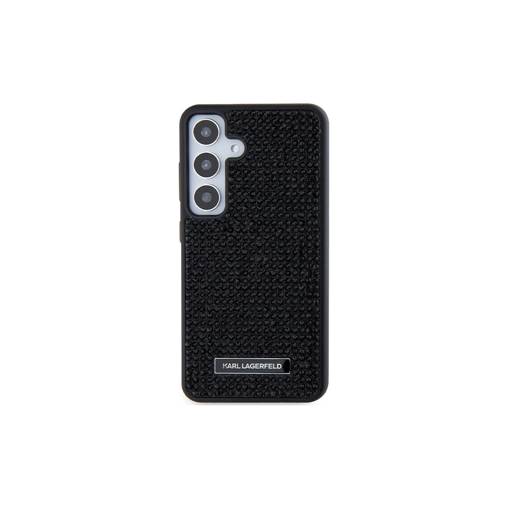 Hurtownia GSM - Etui Karl Lagerfeld KLHCS24SHDSPRK Samsung Galaxy S24 hardcase Rhinestone Metal Logo negru/black - KLD1917 - {ean13} - Hurt