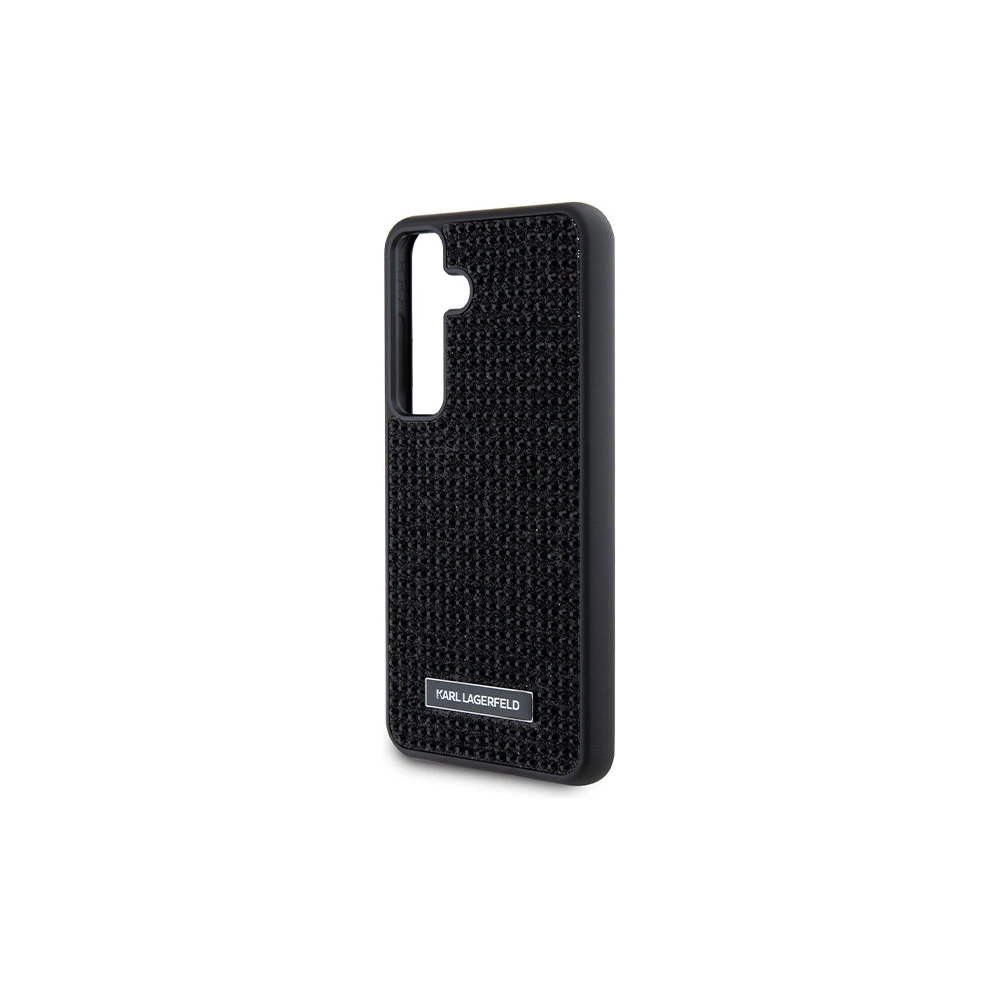 Hurtownia GSM - Etui Karl Lagerfeld KLHCS24SHDSPRK Samsung Galaxy S24 hardcase Rhinestone Metal Logo negru/black - KLD1917 - {ean13} - Hurt