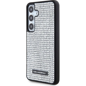 Hurtownia GSM - Etui Karl Lagerfeld KLHCS24SHDSPRS Samsung Galaxy S24 hardcase Rhinestone Metal Logo stříbrný/silver - KLD1918 - {ean13} - Hurt