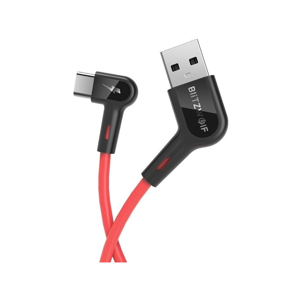 Hurtownia GSM - Kątowy kabel USB-C BlitzWolf BW-AC1 3A 0,9m - BLZ176 - {ean13} - Hurt