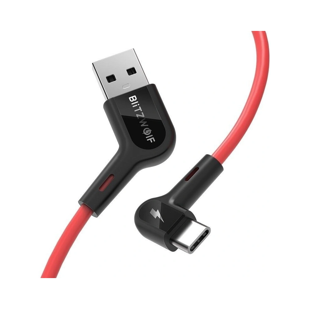 Hurtownia GSM - Kątowy kabel USB-C BlitzWolf BW-AC1 3A 0,9m - BLZ176 - {ean13} - Hurt