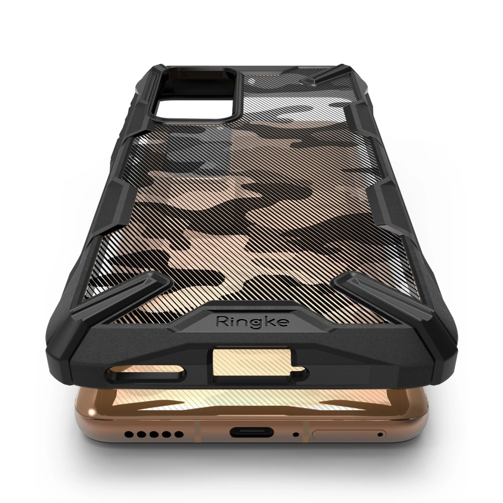 Hurtownia GSM - [OUTLET] Case Ringke Fusion-X Huawei P40 Camo (Moro) Schwarz - OT-583 - {ean13} - Hurt