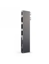 Adaptér Satechi Pro Slim hub pro MacBook 2xUSB-C / 2xUSB-A, USB-C, USB-C USB4, HDMI, SD/microSD, space grey