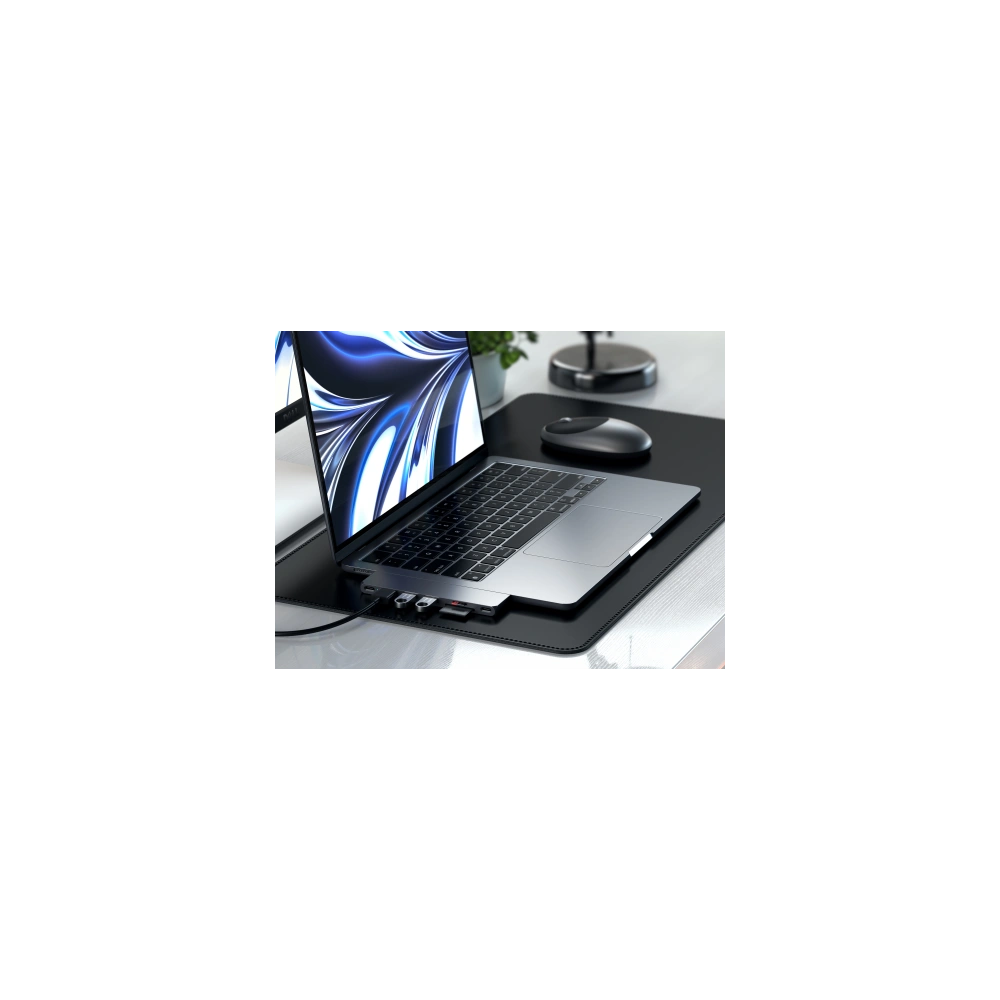 Wholesale Satechi Pro Slim MacBook hub 2xUSB-C / 2xUSB-A, USB-C, USB-C USB4, HDMI, SD/microSD, space grey - STH101 - {ean13} - Hurt