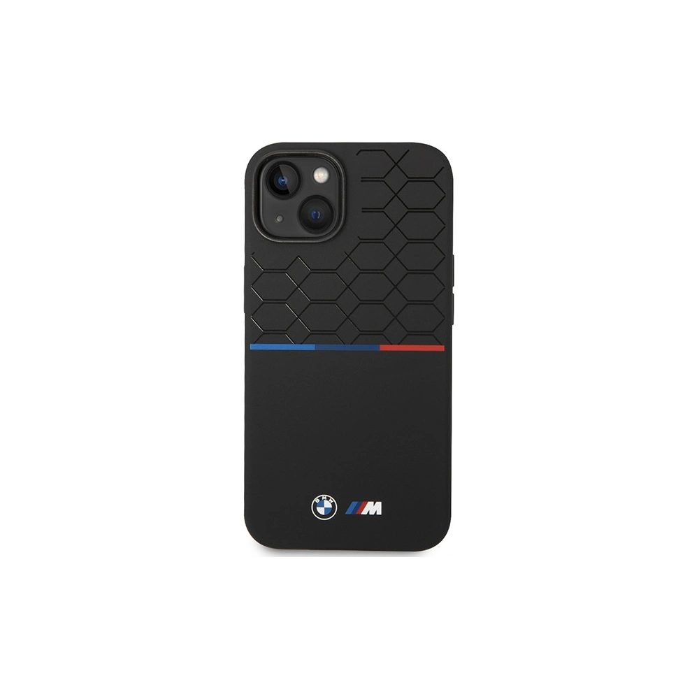 Hurtownia GSM - Case BMW BMHMP15S22SMPK Apple iPhone 15 / 14 / 13 Hardcase M Silikon Muster MagSafe schwarz/black - BMW653 - {ean13} - Hurt