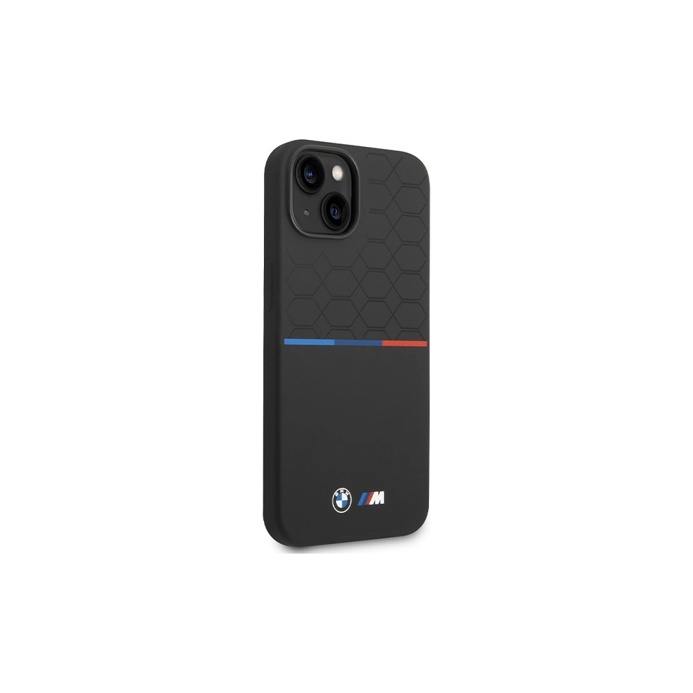 Hurtownia GSM - Case BMW BMHMP15S22SMPK Apple iPhone 15 / 14 / 13 Hardcase M Silikon Muster MagSafe schwarz/black - BMW653 - {ean13} - Hurt