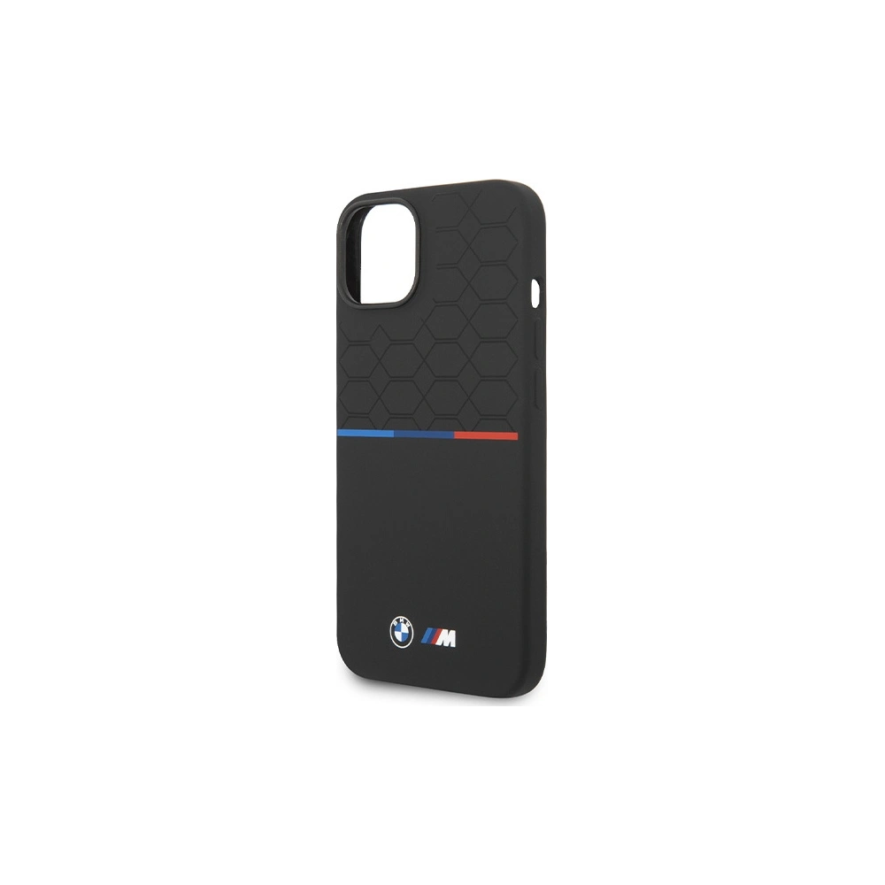 Hurtownia GSM - Etui BMW BMHMP15S22SMPK Apple iPhone 15 / 14 / 13 hardcase M Silicon Pattern MagSafe negru/black - BMW653 - {ean13} - Hurt
