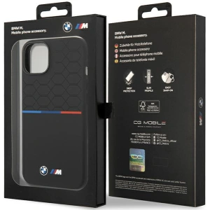 Hurtownia GSM - Case BMW BMHMP15S22SMPK Apple iPhone 15 / 14 / 13 Hardcase M Silikon Muster MagSafe schwarz/black - BMW653 - {ean13} - Hurt